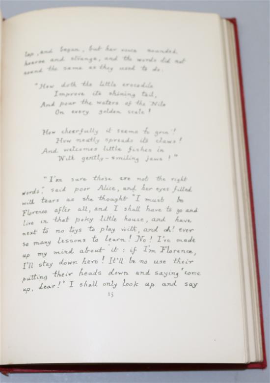 Dodgson, Charles Lutwidge [Carroll, Lewis] - Alices Adventures Under Ground,